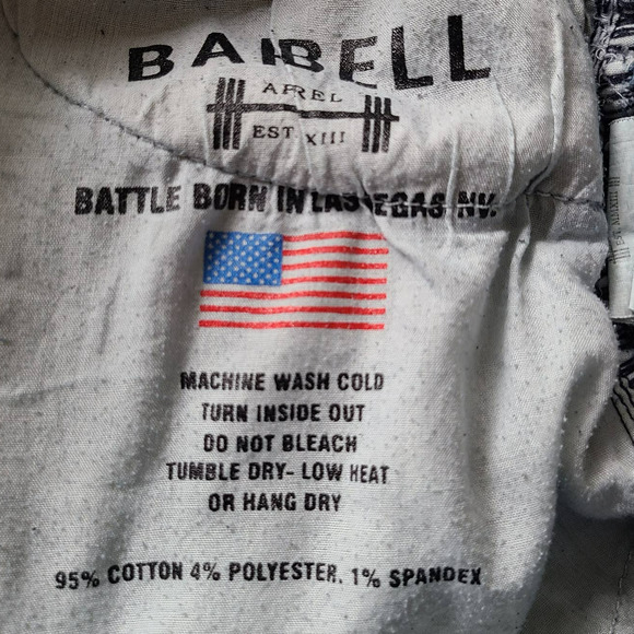 BARBELL APPAREL Skinny Straight Athletic Fit Stretch Medium Wash Jeans Men's 32 - Picture 13 of 16